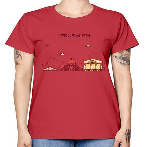 Jerusalem 997# - cities -  Missy T-Shirt