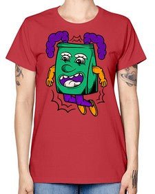Jumping pouch 146# - cartoon general -  Missy T-Shirt