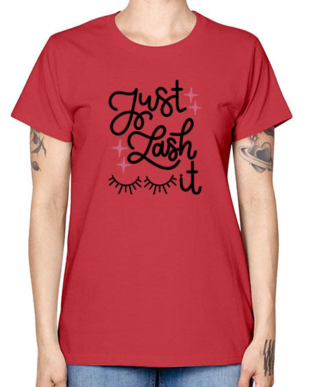 Just Lash It Style 76# - beauty - fashion -  Missy T-Shirt