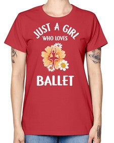 Just a girl who loves ballet 149# - ballet -  Missy T-Shirt