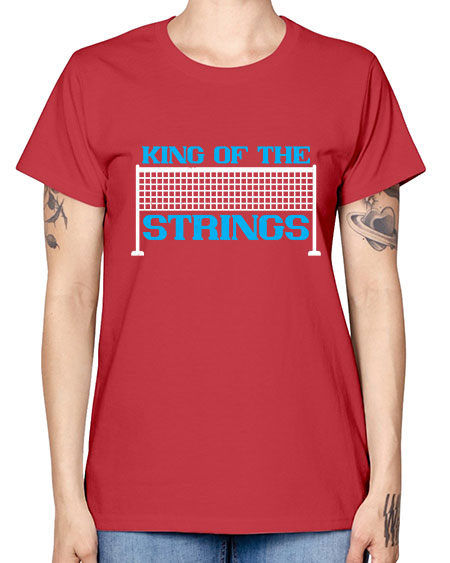 King of the strings 2004# - badminton -  Missy T-Shirt