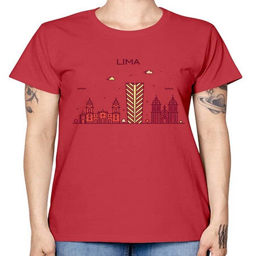 Lima 1139# - cities -  Missy T-Shirt