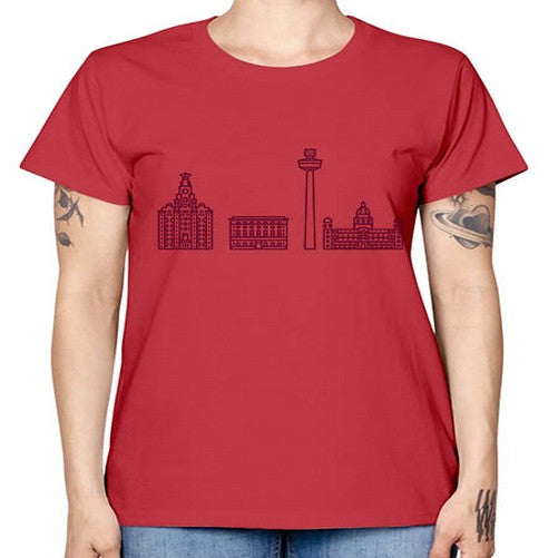 Liverpool 1151# - cities -  Missy T-Shirt