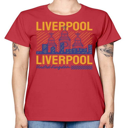 Liverpool 1152# - cities -  Missy T-Shirt
