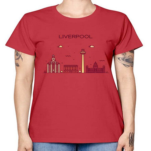 Liverpool 1153# - cities -  Missy T-Shirt