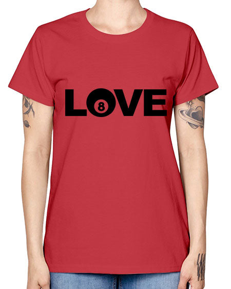 Love 740# - billards -  Missy T-Shirt