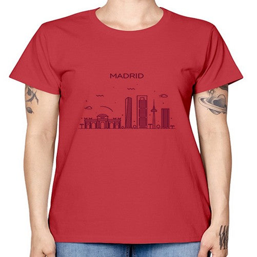 Madrid 1202# - cities -  Missy T-Shirt