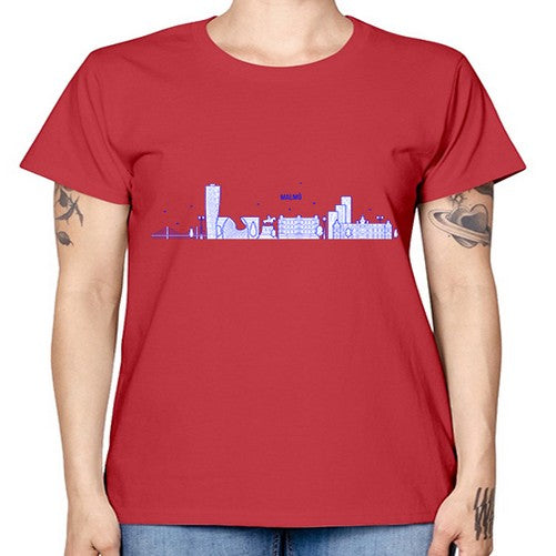 Malmo 1221# - cities -  Missy T-Shirt