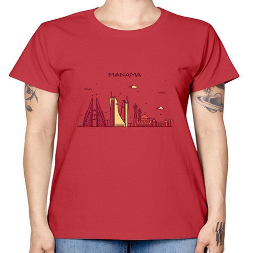Manama 1225# - cities -  Missy T-Shirt