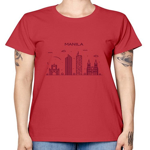 Manila 1231# - cities -  Missy T-Shirt