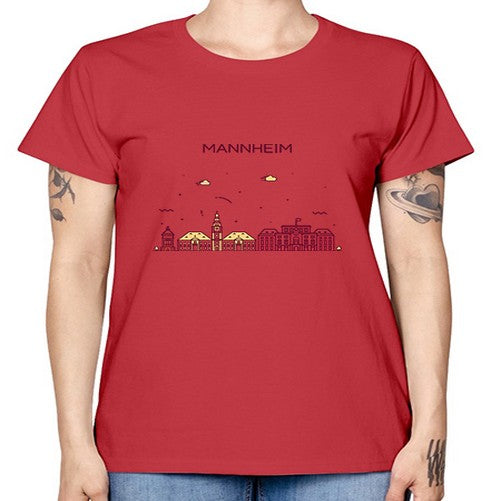 Mannheim 1237# - cities -  Missy T-Shirt