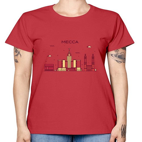 Mecca 1264# - cities -  Missy T-Shirt
