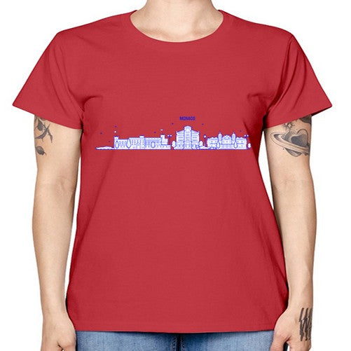 Monaco 1335# - cities -  Missy T-Shirt