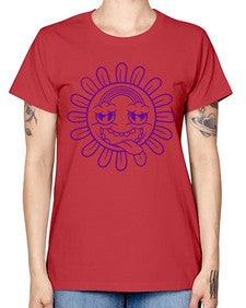 Moody sunflower 184# - cartoon general -  Missy T-Shirt