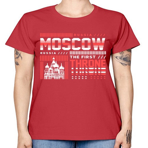 Moscow 1356# - cities -  Missy T-Shirt