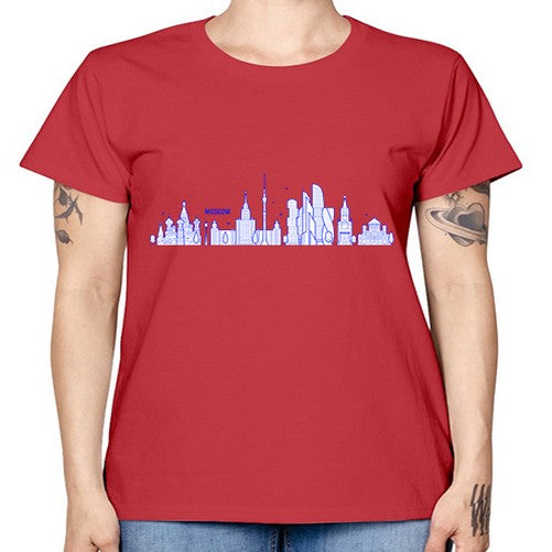 Moscow 1358# - cities -  Missy T-Shirt