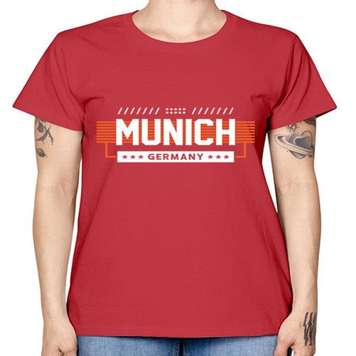 Munich 1389# - cities -  Missy T-Shirt