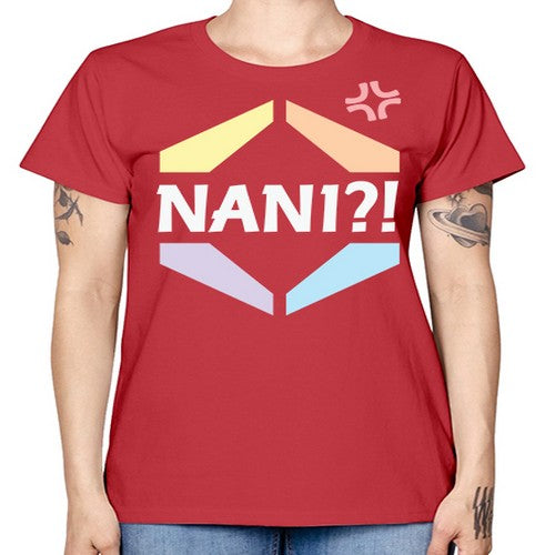 Nani What Funny Japanese Anime 270# - anime -  Missy T-Shirt