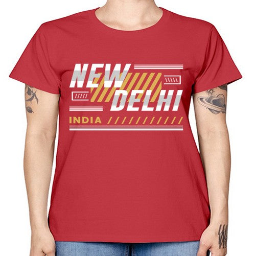 New Delhi 1440# - cities -  Missy T-Shirt