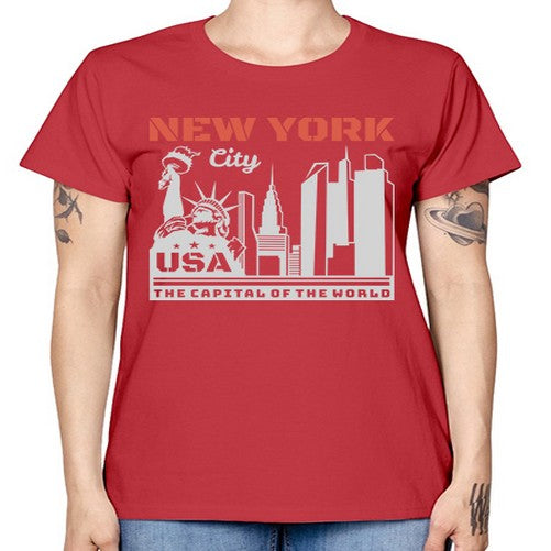 New York 1466# - cities -  Missy T-Shirt