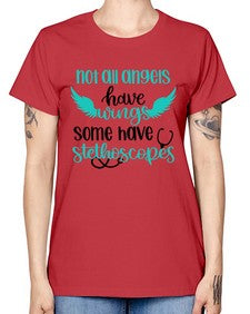 Not All Angels Have Style Style 1134# - nurse -  Missy T-Shirt