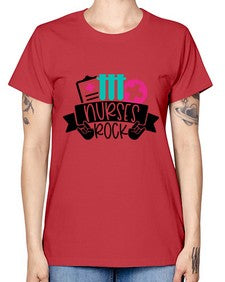 Nurses Rock Style Style 1253# - nurse -  Missy T-Shirt
