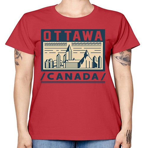Ottawa 1557# - cities -  Missy T-Shirt