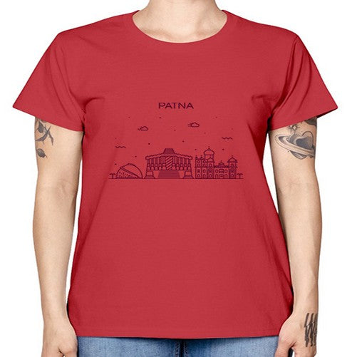Patna 1582# - cities -  Missy T-Shirt