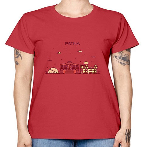 Patna 1584# - cities -  Missy T-Shirt