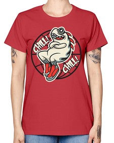 Pay the chills 201# - cartoon general -  Missy T-Shirt