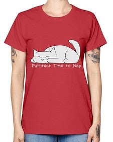 Perfect Time to Nap - cats -  Missy T-Shirt