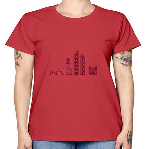 Perth 1596# - cities -  Missy T-Shirt