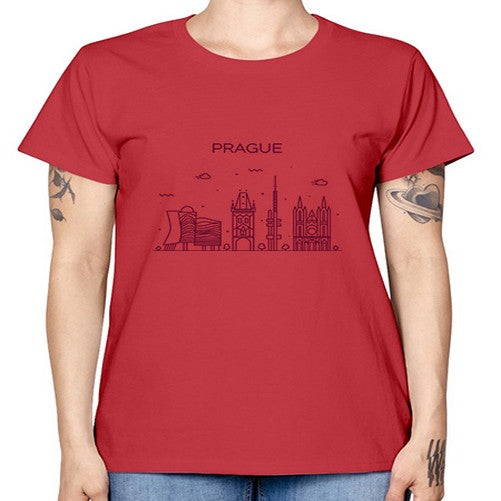 Prague 1686# - cities -  Missy T-Shirt