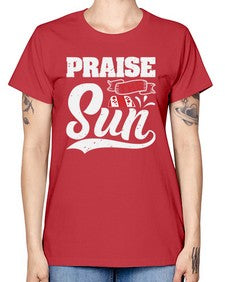 Praise the sun 40# - video games -  Missy T-Shirt