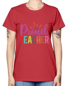 Proud Teacher 1343# - teacher -  Missy T-Shirt