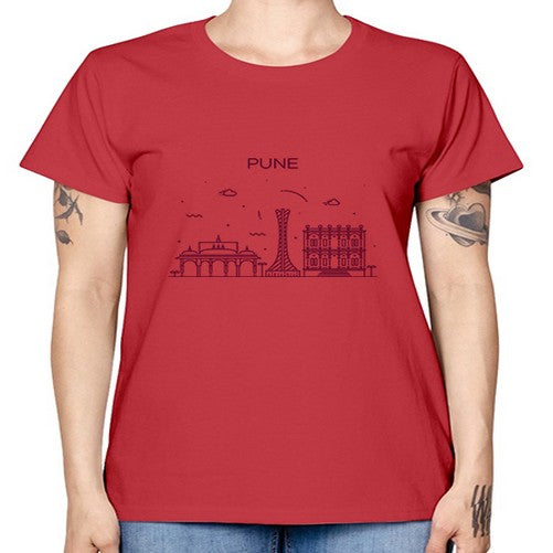 Pune 1694# - cities -  Missy T-Shirt