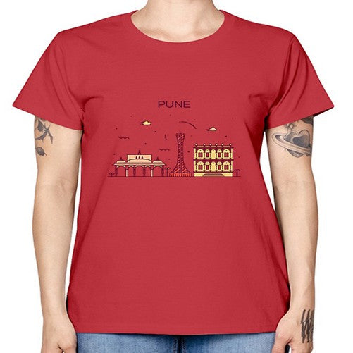 Pune 1696# - cities -  Missy T-Shirt
