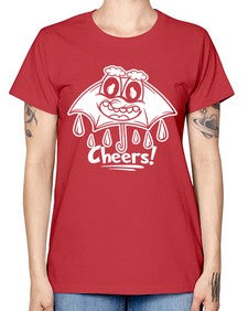 Rainy cheers 205# - cartoon general -  Missy T-Shirt