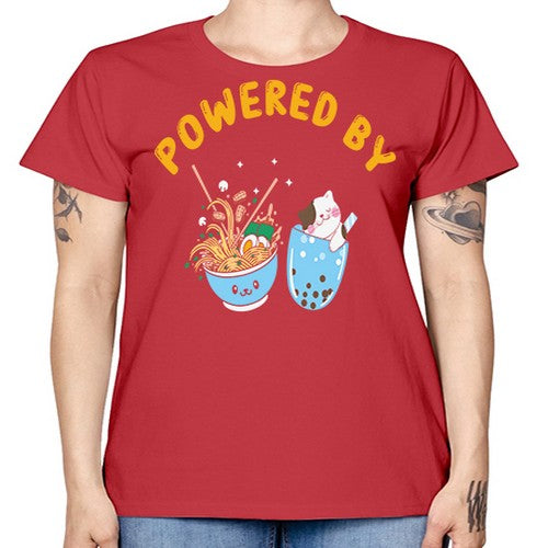 Ramen Bubble Tea Japanese Noodles Anime 278# - anime -  Missy T-Shirt
