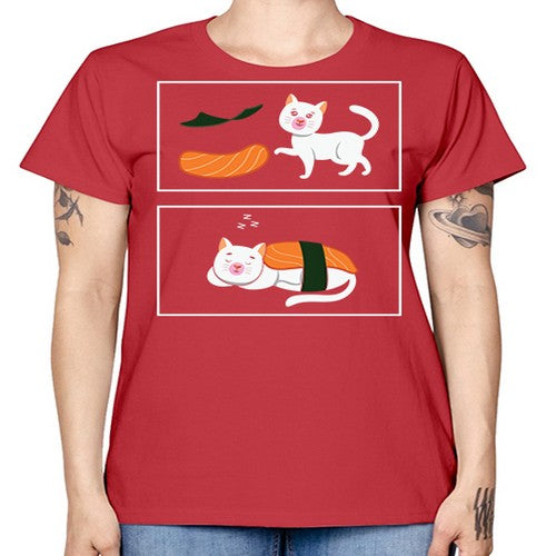 Ramen Cat Kawaii Anime Japanese Anime 279# - anime -  Missy T-Shirt