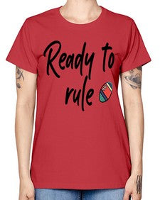 Ready to rule 739# - graduation -  Missy T-Shirt