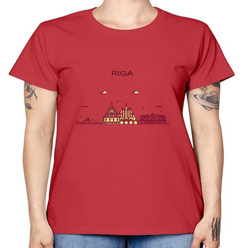 Riga 1729# - cities -  Missy T-Shirt
