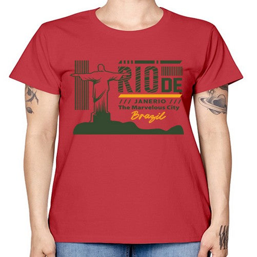 Rio de Janerio 1734# - cities -  Missy T-Shirt