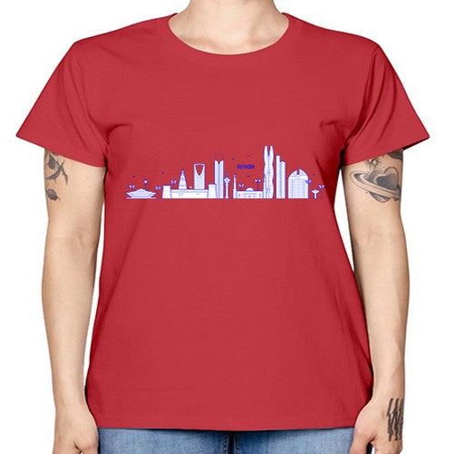 Riyadh 1743# - cities -  Missy T-Shirt
