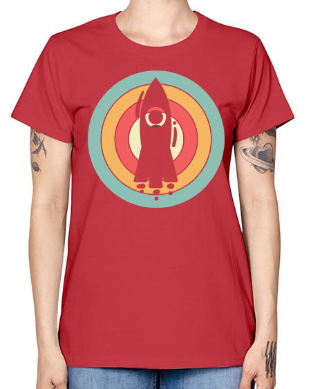 Rocket Scientist 150# - general science -  Missy T-Shirt