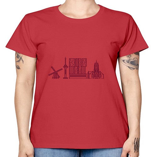 Rotterdam 1753# - cities -  Missy T-Shirt