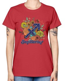 Sagittarius 130# - sagittarius -  Missy T-Shirt