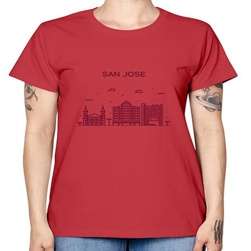 SanJoseCL 1791# - cities -  Missy T-Shirt