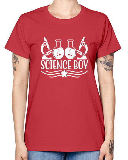 Science Boy 138# - general science -  Missy T-Shirt