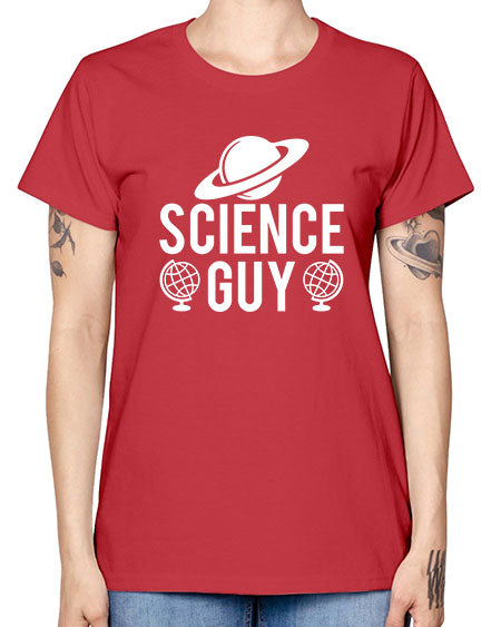 Science Guy 114# - general science -  Missy T-Shirt